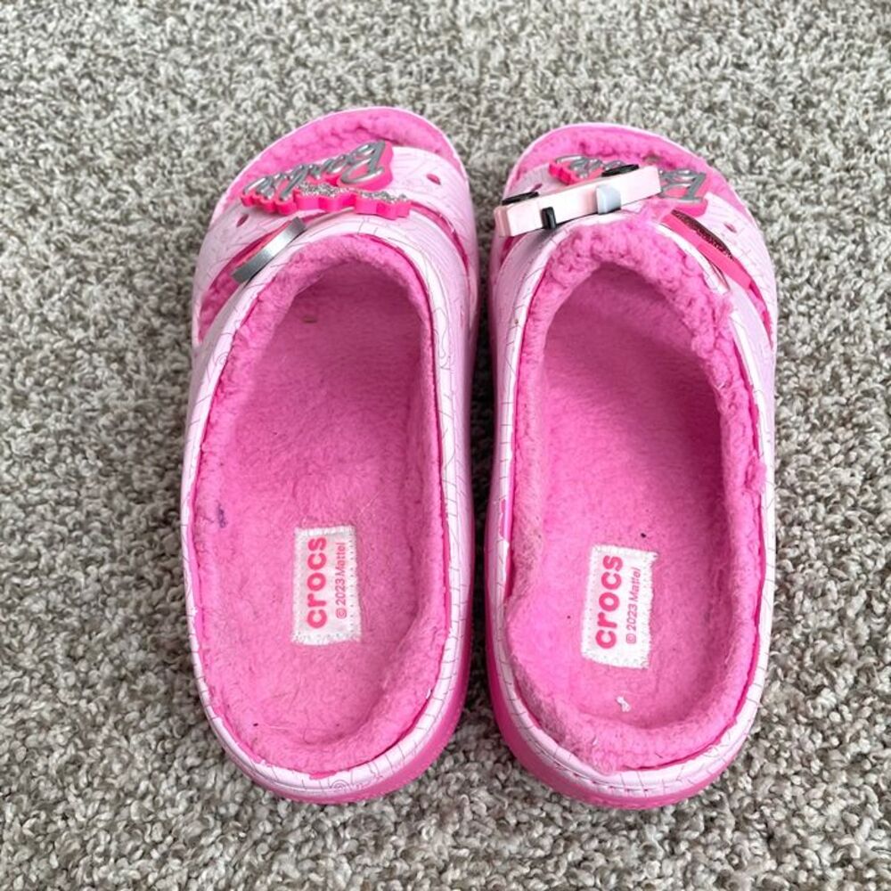 Size 9 / Women's Barbie x Crocs Sandals - Picture 3 of 7